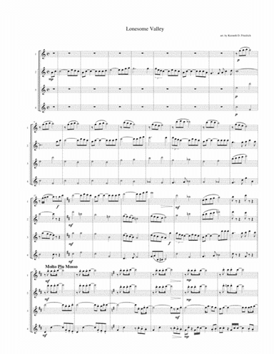 Lonesome Valley (arr. Kenneth D. Friedrich)
