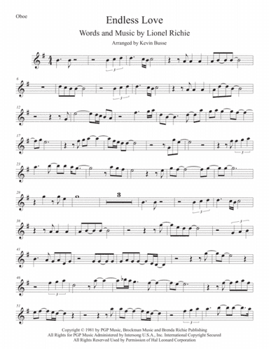 Endless Love (arr. Kevin Busse)