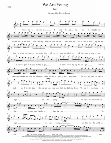 We Are Young (arr. Kevin Busse)