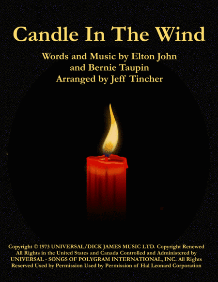 Candle In The Wind (arr. Jeff Tincher)