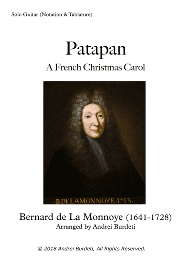Patapan (or "Pat-a-pan") - Fingerstyle (Solo Guitar) (arr. A. Burdeti)
