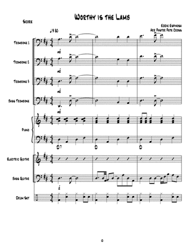 Worthy is the Lamb Trombone Praise (arr. Arr Pastor Pete Cross)
