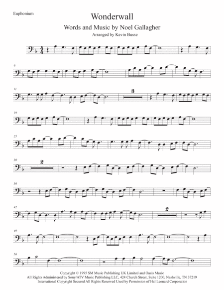Wonderwall (arr. Kevin Busse)