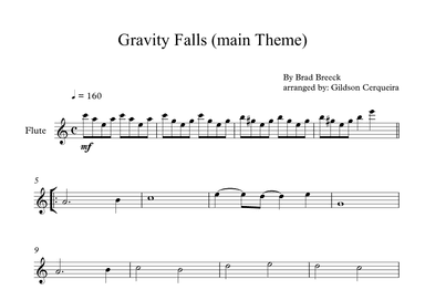 Gravity Falls (main Theme) (arr. Gildson Cerqueira)