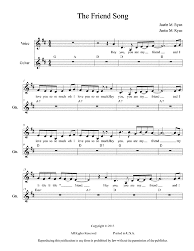 The Friend Song