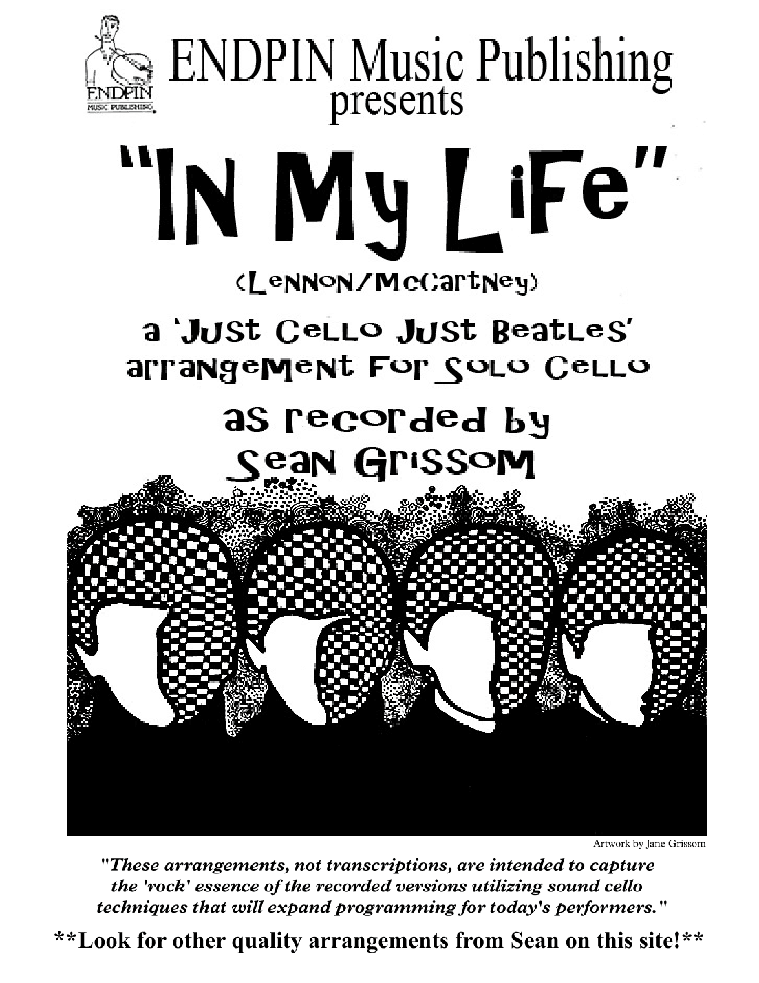 In My Life (arr. Sean Grissom dba ENDPIN Music Publishing)