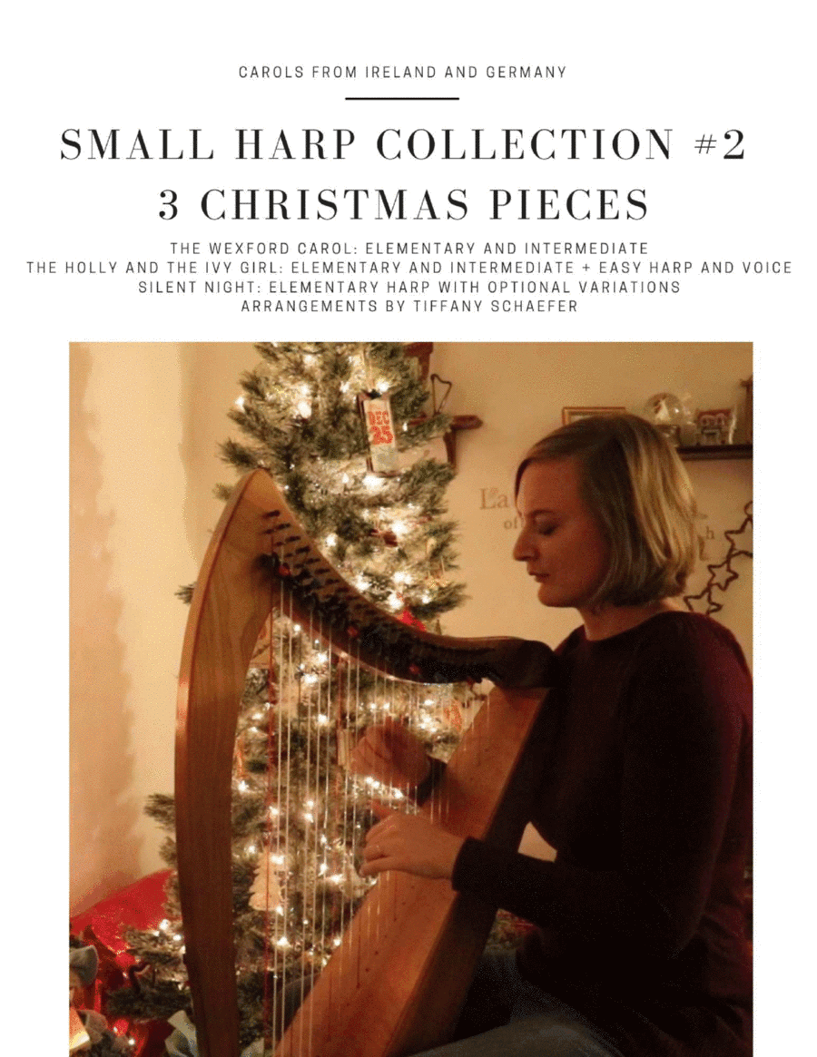 Small Harp Collection #2: Three Christmas Arrangements (arr. Tiffany Schaefer)