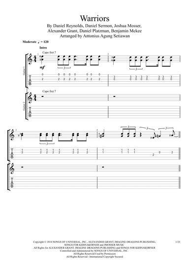Warriors (arr. Antonius Agung Setiawan)