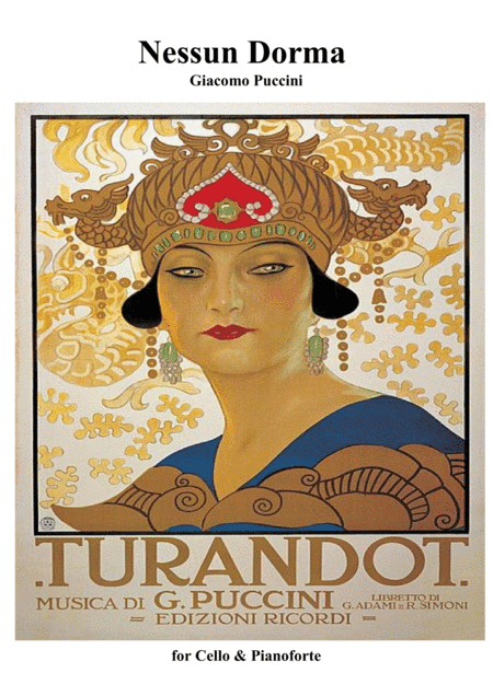 Nessun Dorma for Cello & Piano (arr. Keith Terrett)