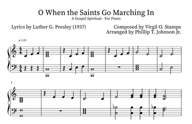 O When the Saints Go Marching In (arr. Phillip T. Johnson Jr.)