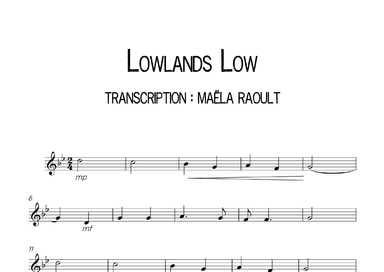 Lowlands Low (arr. Maëla Raoult)