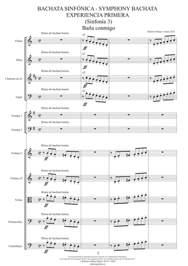 Bachata Sinfónica (Symphony Bachata) - Baila Conmigo
