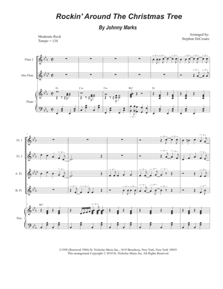 Rockin' Around The Christmas Tree (arr. Stephen DeCesare)