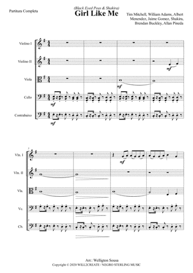 Girl Like Me (arr. Jose Welligton Sousa de Castro)