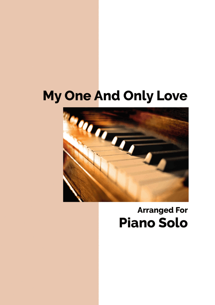 My One And Only Love (arr. Nigel Jefferies)