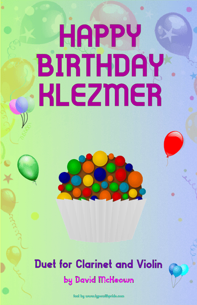 Happy Birthday Klezmer, for Clarinet and Violin Duet (arr. David McKeown)