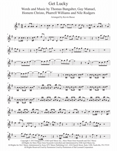 Get Lucky (arr. Kevin Busse)