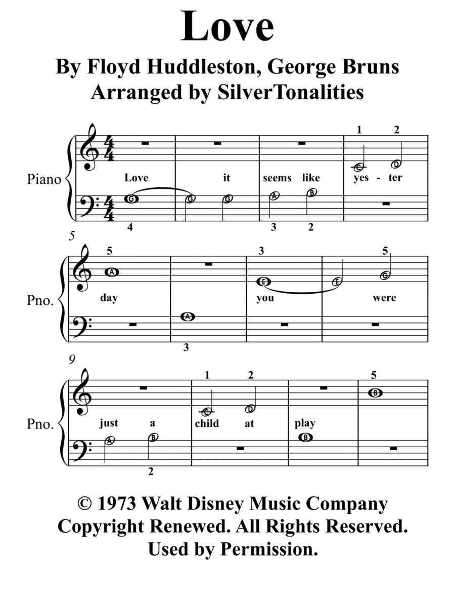 Love (arr. SilverTonalities)