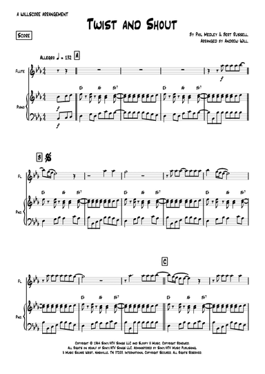 Twist And Shout (arr. Andrew Will)