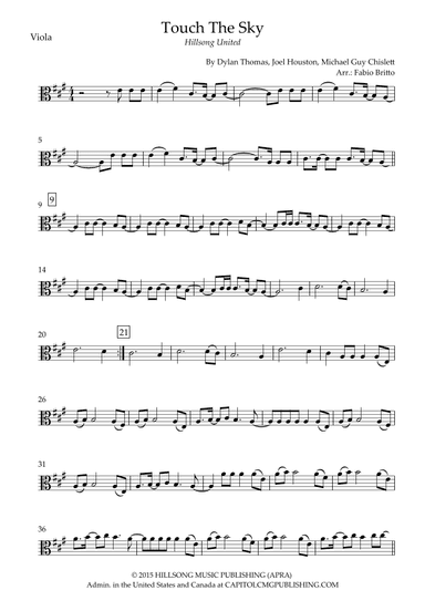 Touch The Sky (arr. Fabio Britto)