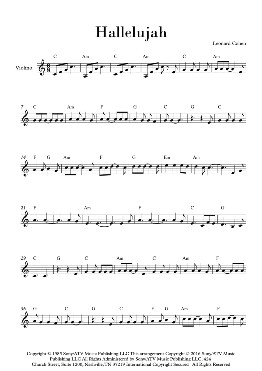 Hallelujah (arr. Suelem Sampaio)