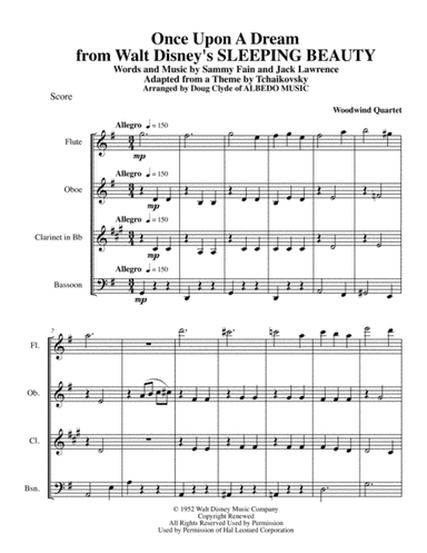 Once Upon A Dream (arr. Doug Clyde)
