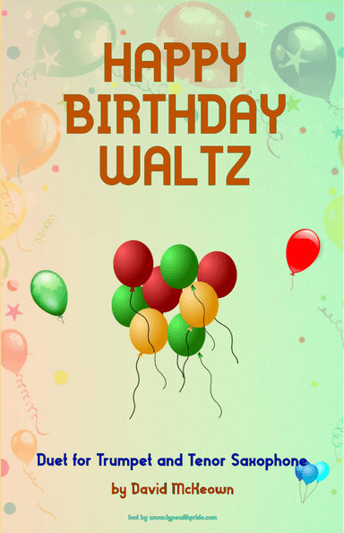 Happy Birthday Waltz, for Trumpet and Tenor Saxophone Duet (arr. David McKeown)