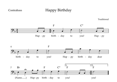 Happy Birthday (arr. Wesley S. SIlva)