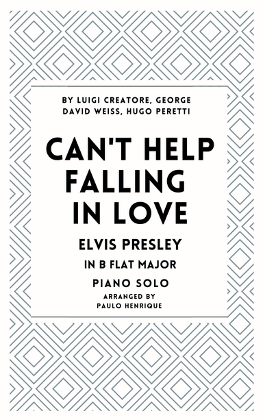 Can't Help Falling In Love (arr. Paulo Henrique)