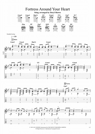 Fortress Around Your Heart (arr. Daryl Shawn)