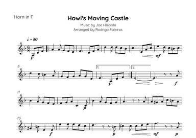 Howl's Moving Castle (arr. Rodrigo Faleiros)
