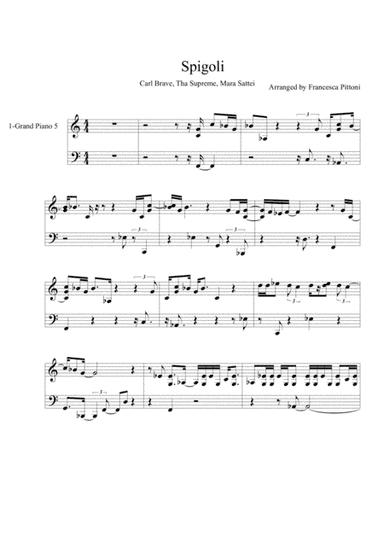 Spigoli (arr. Francesca Pittoni)