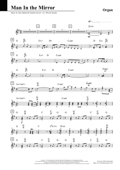 Man In The Mirror (arr. Hiroshi Yasuda)