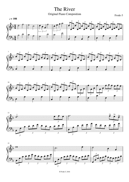 The River - Original Piano Composition