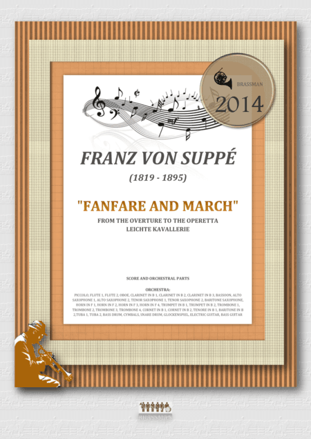 Fanfare and March  from the overture to the operetta Leichte Kavallerie (arr. Arranged by Igor Zugrov For Concert Band)