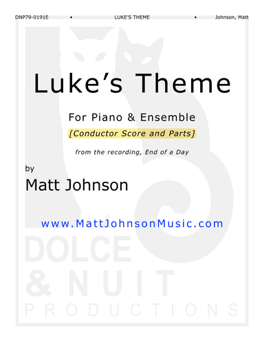 Luke's Theme [for String Orchestra]