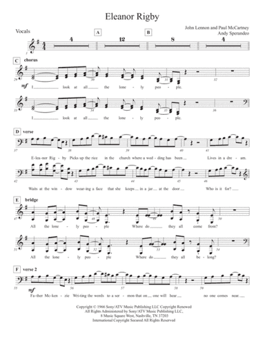 Eleanor Rigby (arr. Andy sperandeo)