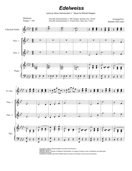 Edelweiss (arr. Stephen DeCesare)