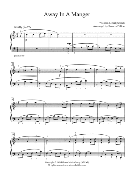 Away In a Manger (arr. Dillon's Music Group)