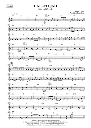 Hallelujah (arr. ACT Bortolucci)