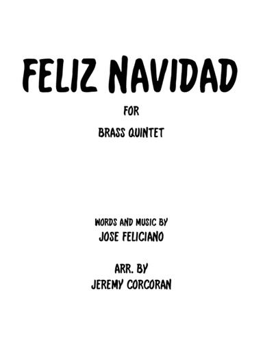 Feliz Navidad (arr. Jeremy Corcoran)
