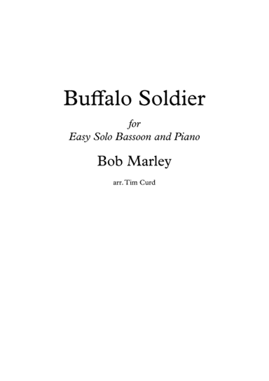 Buffalo Soldier (arr. Tim Curd.)