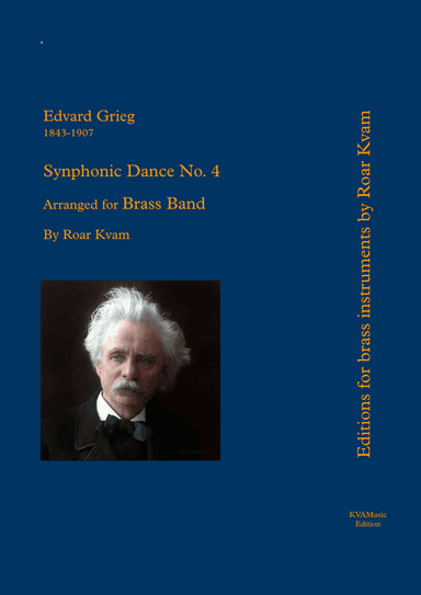 Grieg: Symphonic Dance No. 4 (Brass Band) (arr. Roar Kvam)