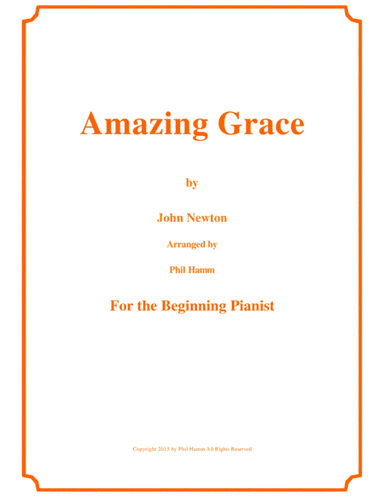 Amazing Grace-Beginner (arr. Phil Hamm)