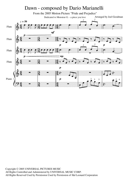 Dawn (arr. Joel Goodman)