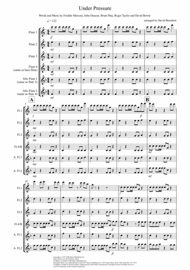 Under Pressure (arr. David Burndrett)