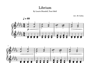 Librium (arr. M. Galka)