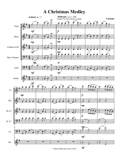 A Christmas Medley (arr. Meri Dolevski)