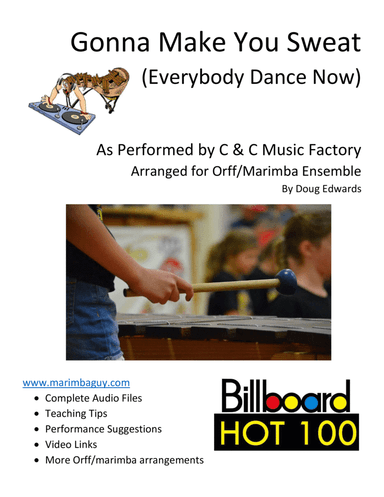 Gonna Make You Sweat (everybody Dance Now) (arr. Doug Edwards)