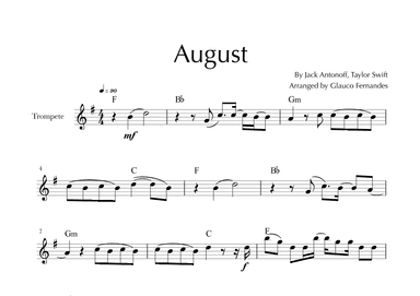 August (arr. Glauco Fernandes)